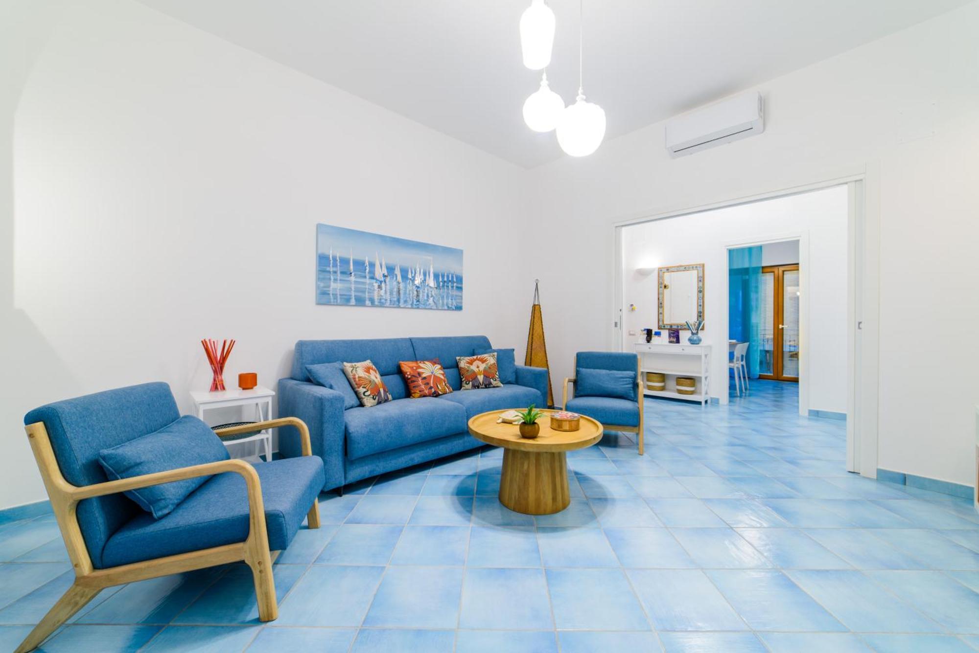 Costa Blue Villa Maiori Bagian luar foto